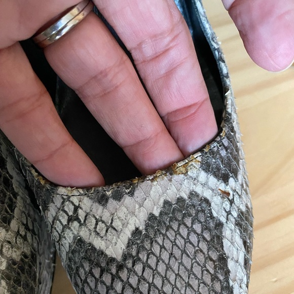 Stuart Weitzman Snake Platform Heels - Picture 6 of 6